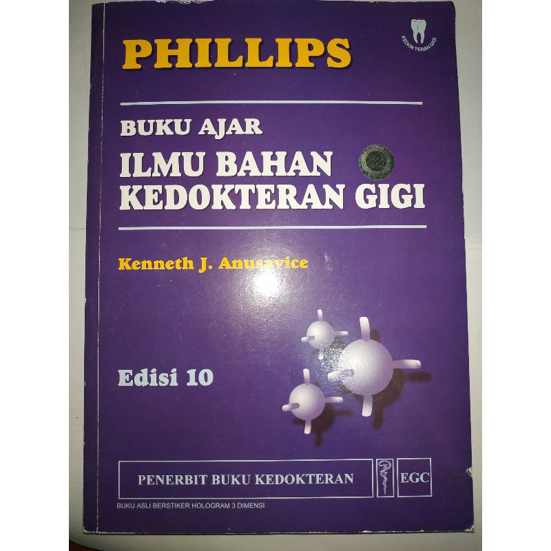 Buku Ajar Ilmu Bahan Kedokteran Gigi Edisi 10