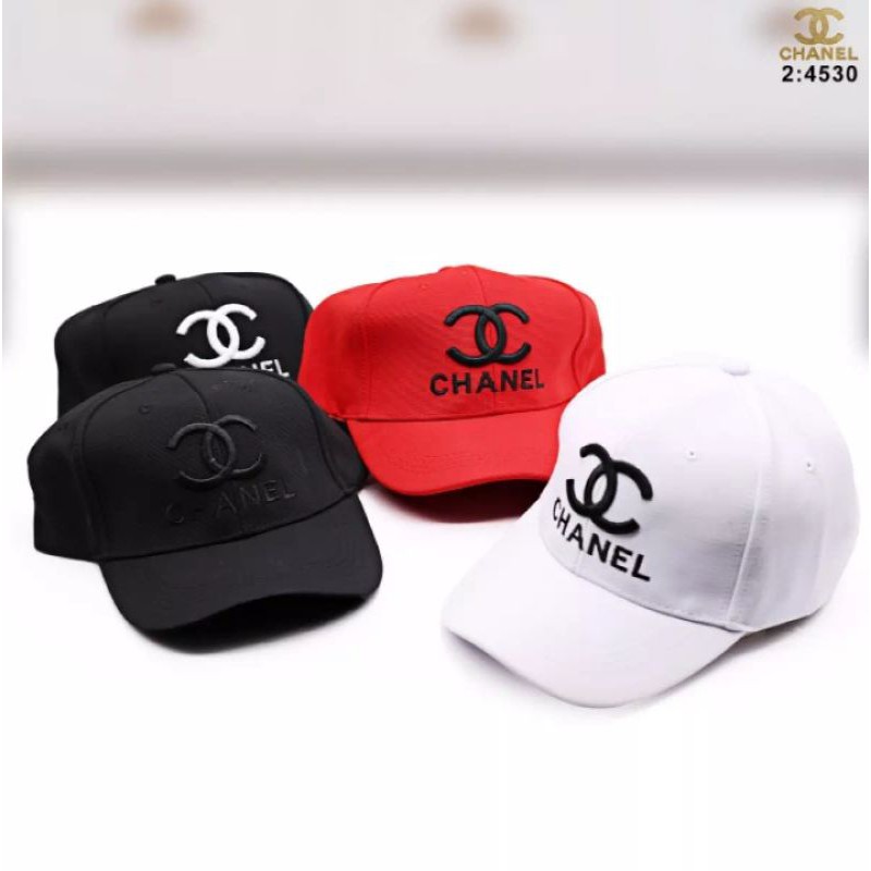 Topi Bordir CHANEL Bergaya