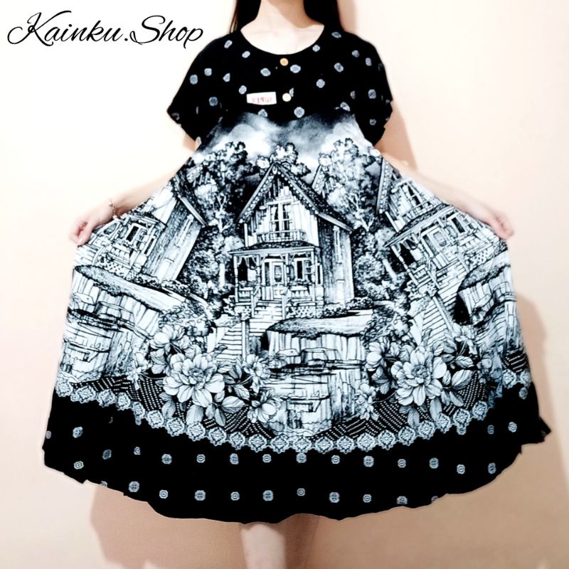 ❤️KU❤️ KLOK BOBOK DASTER PAYUNG KENCANA UNGU LABEL HIJAU SUPER ORIGINAL KUI COD GROSIR DASTER BUSUI BUMIL BEST SELLER RAYON KUB-47 HOME