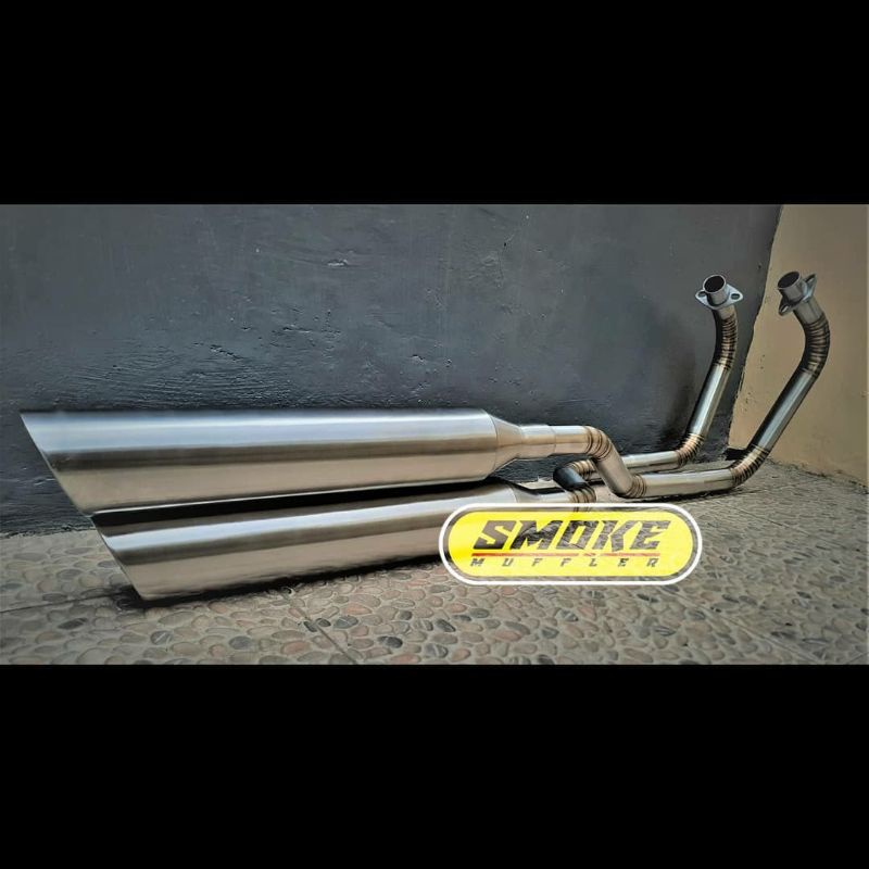 knalpot benelli patagonian eagle 250 custom full system
