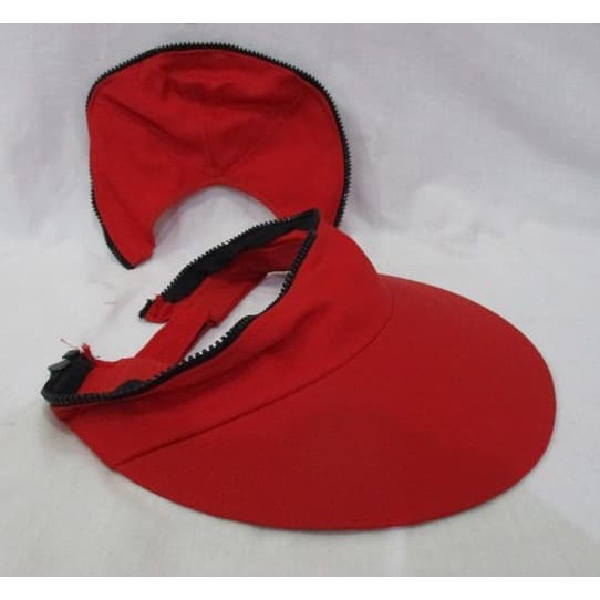 Topi Golf Kedi Caddy Resleting Seleting Olahraga bisa dicopot