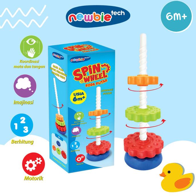 PROMO SPESIAL Newbietech Spin Wheel [NEW] - Mainan Ring - Mainan Edukasi Anak