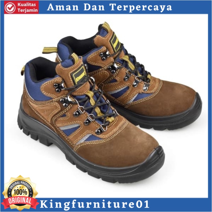 Krisbow Sepatu safety/Safety Shoes Prince 6 Inch/Sepatu Besi/Sepatu Proyek/Kerja