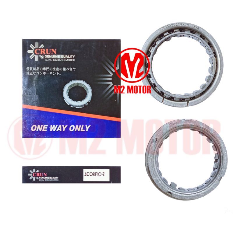 ONE WAY ONLY SCORPIO SET RUMAH STARTER CRUN