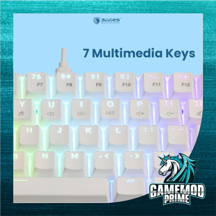 Keyboard Gaming Mechanical Sades Tenka / Outemu Universal Hotswappable