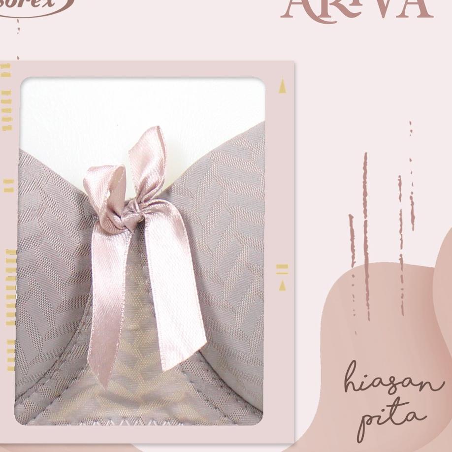 Cuci Gudang|SQ28|Sorex Bra Busa Sedang Kawat kait 3 Cutting 1/2 Setara Cup A-B Ariva BH 33470