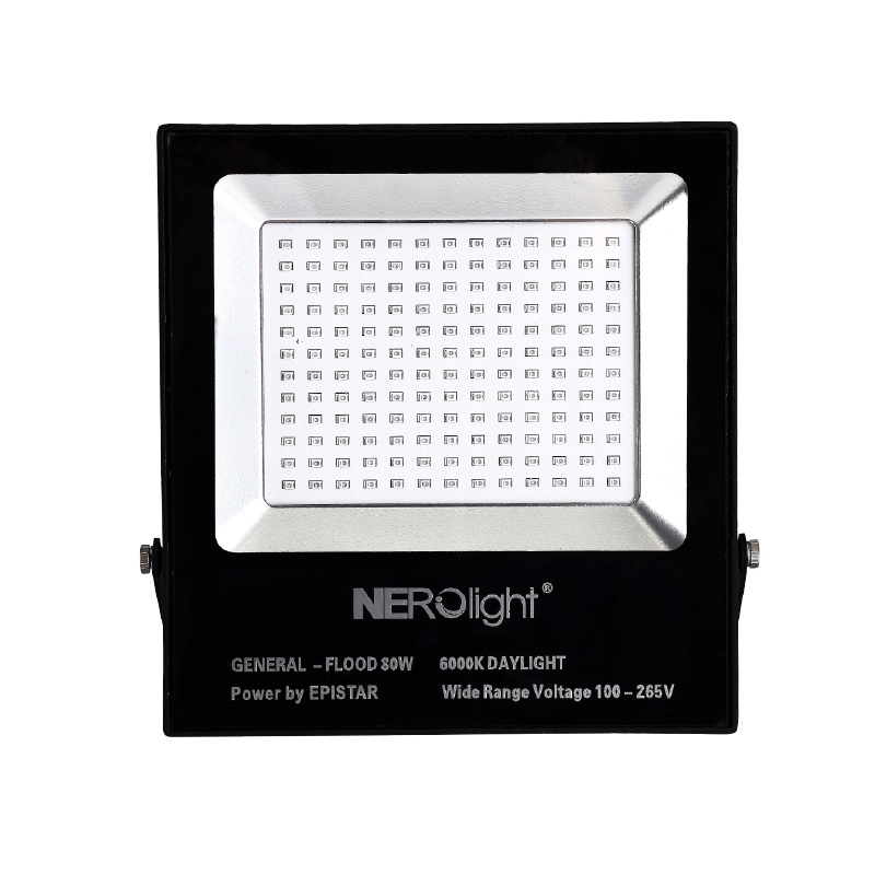 GENERAL BRIGHT LED FLOOD LIGHT - 80W / IP65 (Daylight, Warmwhite) Nerolight