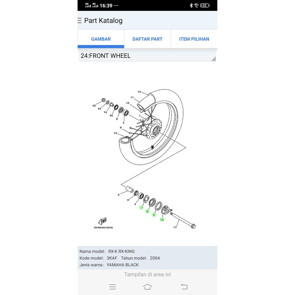 Jual Paket Printilan Set Komplit Gear Box Speedometer Rx King Rxk