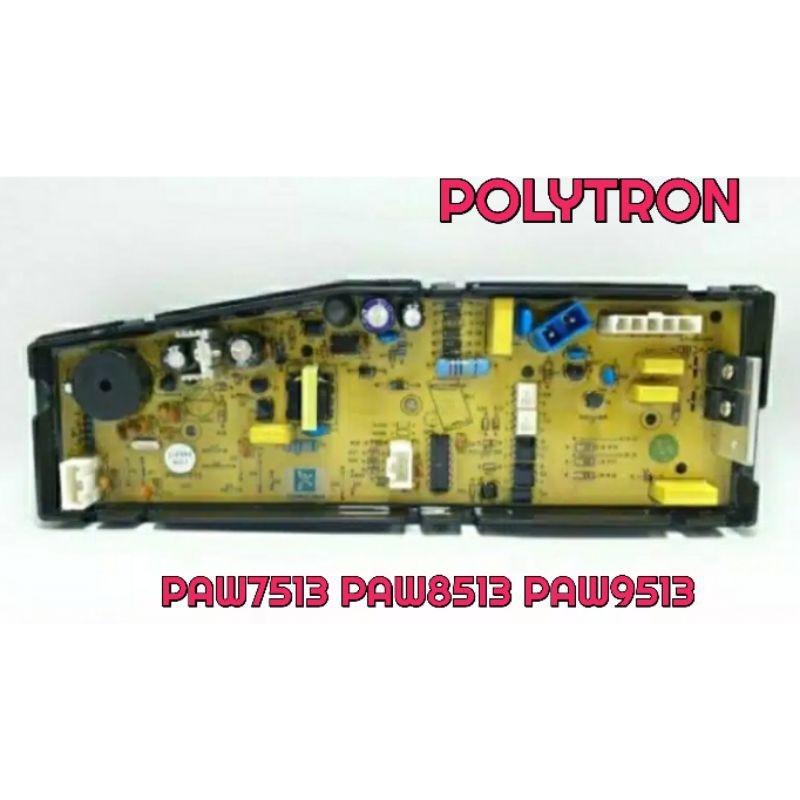 Modul mesin cuci polytron zero matic PAW7513 PAW8513 PAW9513 original program