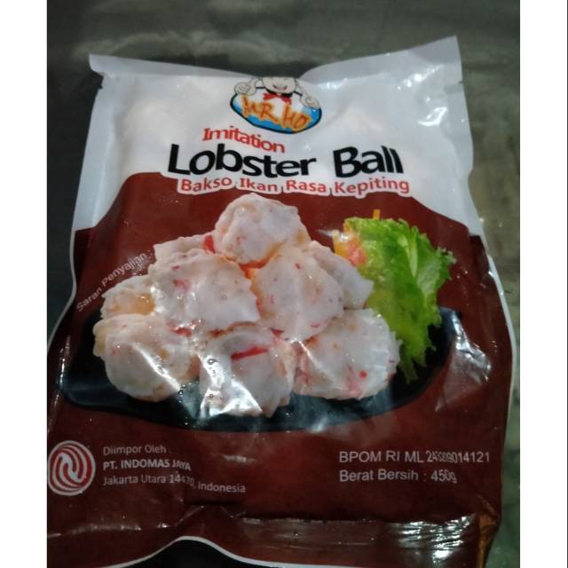 

Lobster ball /baso lobster isi 450 gram