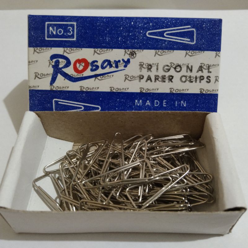 

Paper clips Trigonal no. 3 Rosary