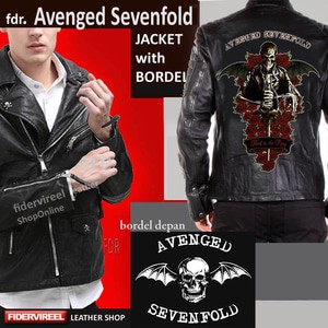 jaket semikulit avenged sevenfold