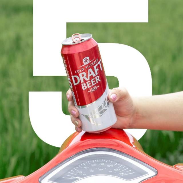 

Draff 500ml isi 24 kaleng