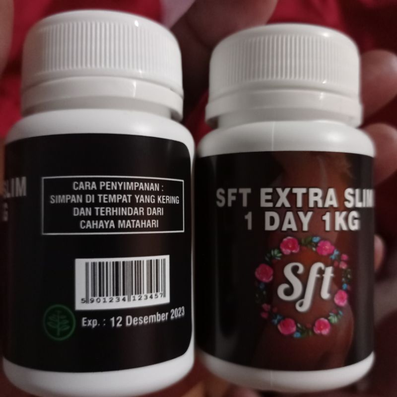 SFT SLIM EXTRA 1 DAY 1 KG ORIGINAL -EXTRA SLIM- SUPLEMEN DIET ASLI HERBAL
