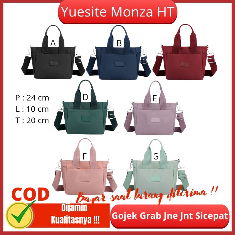 Tas wanita yuesite monza ht original selempang handbag import