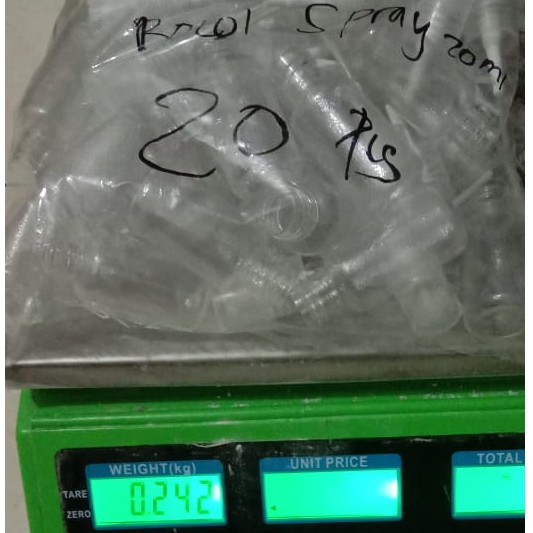 Paling Dicari !!! Botol Spray 20ml ( 20 pcs )