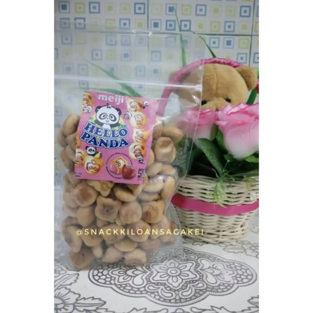 

Hello Panda Strawberry Kiloan 250gr | Snack Kiloan Murah