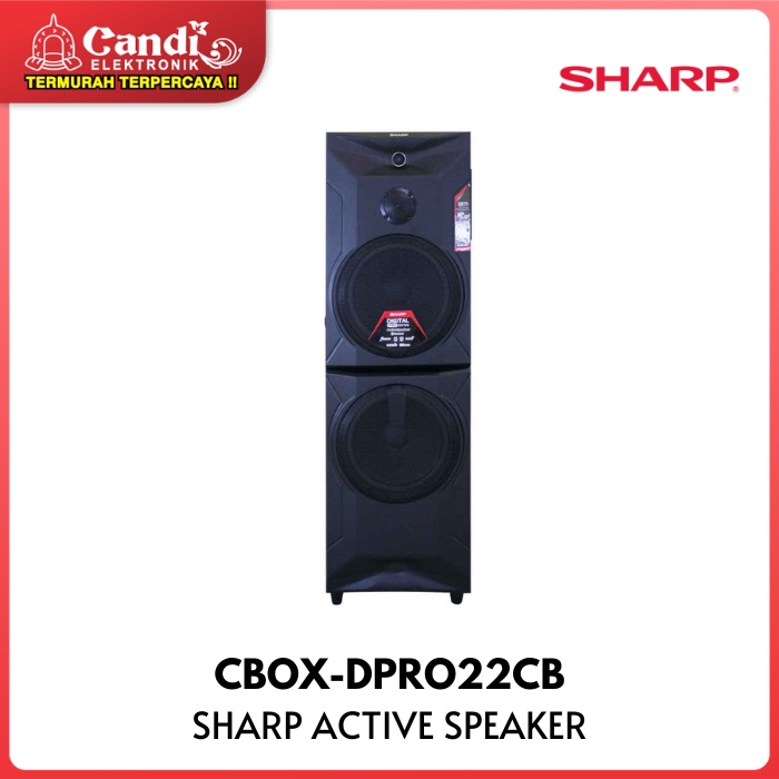 SHARP Speaker Aktive CBOX-DPRO22CB