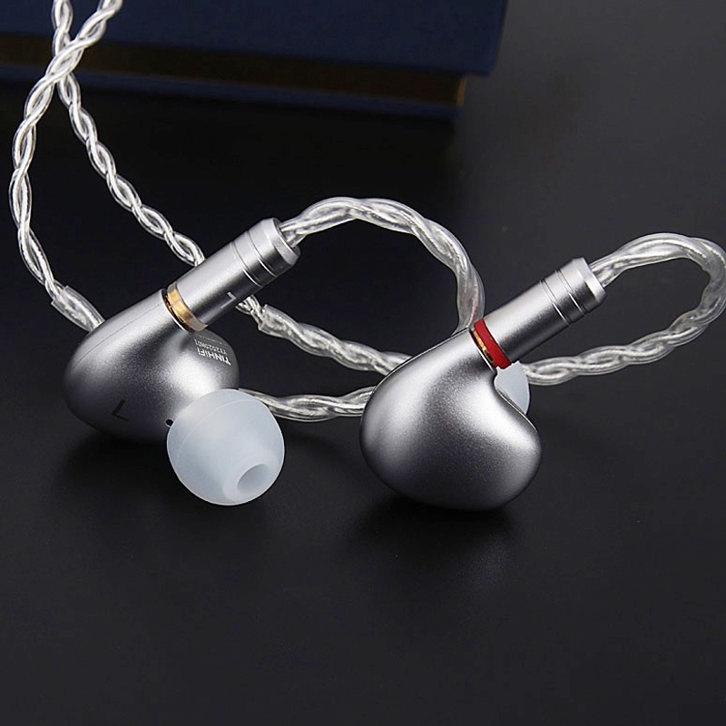 Earphone In Ear Hifi T2 Plus 10mm Driver Dinamis Bahan Metal Cnc Dengan Kabel Mmcx T2 Pro T3 T4