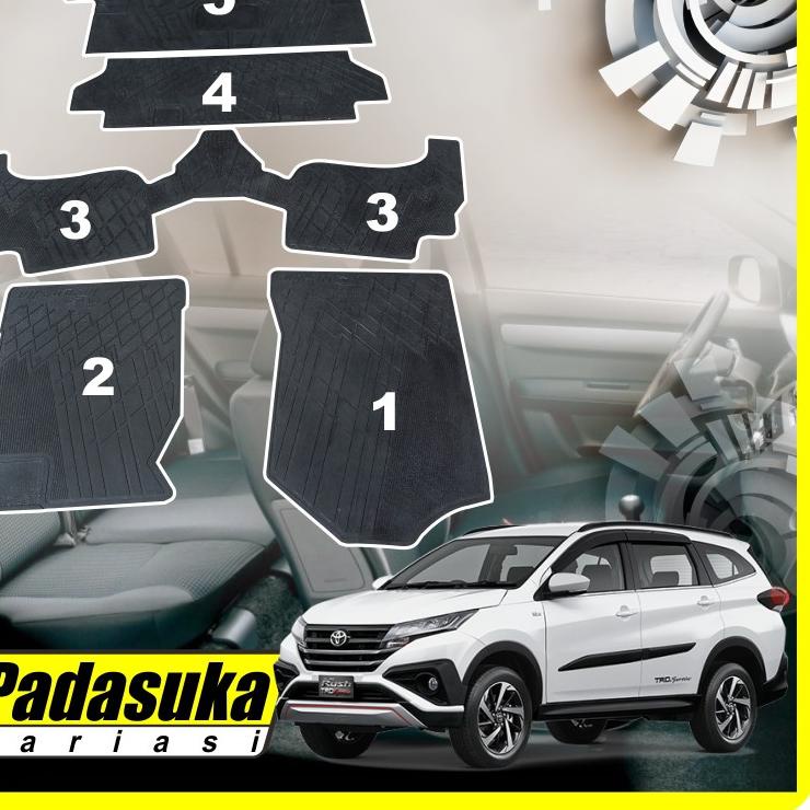 ➢ Karpet Rush 2019 2020 2021 Karpet All New Rush Karpet Karet Rush 2020 TRD Karpet Toyota All New Ru