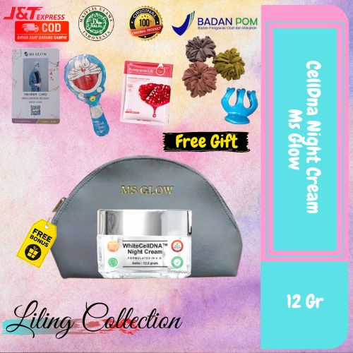 White Cell Dna Night Cream Ms Glow/White Cell Dna Ms Glow/White Cell Dna Night Cream Ms Glow/Serum W
