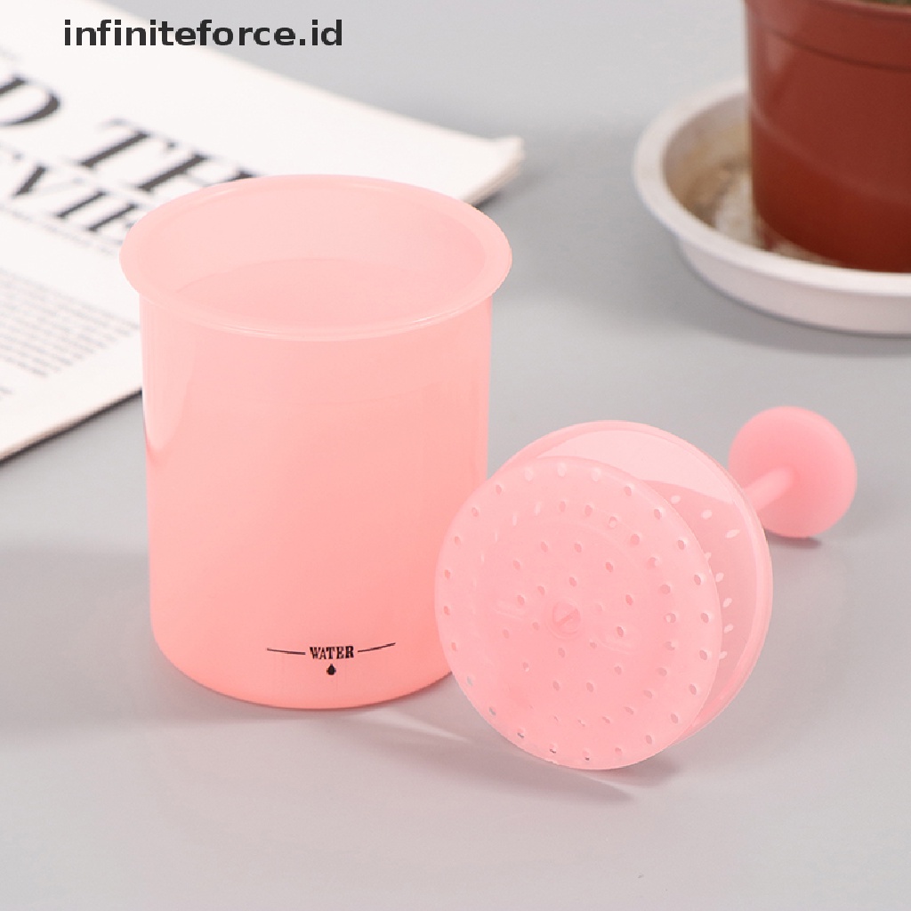 (infiniteforce.id) Alat Pembuat Busa Sabun Cuci Muka / Tubuh Portable