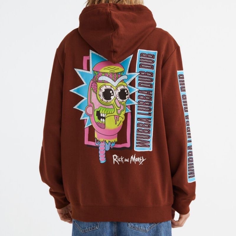 HOODIE HM RICK AND MORTY RESMI BNWT ORIGINAL ( FREE PAPERBAG )