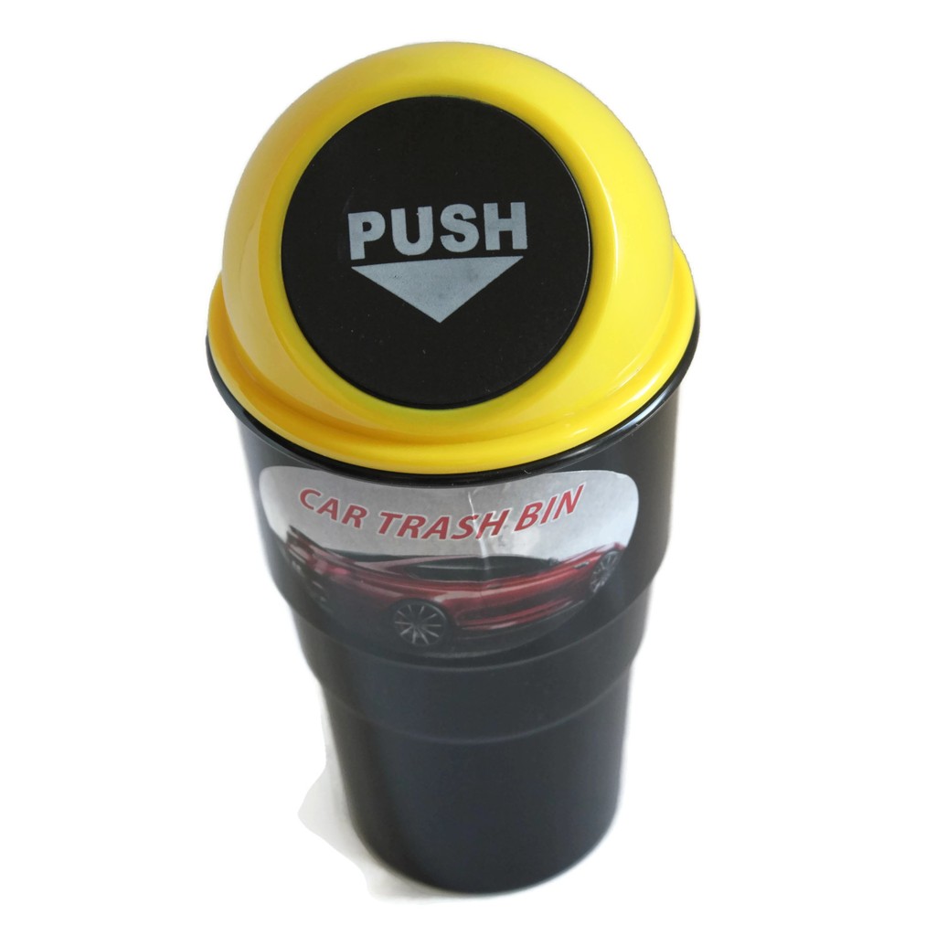 Cup Car Trash Bin- Tempat Sampah Mobil praktis  Bentuk Cup