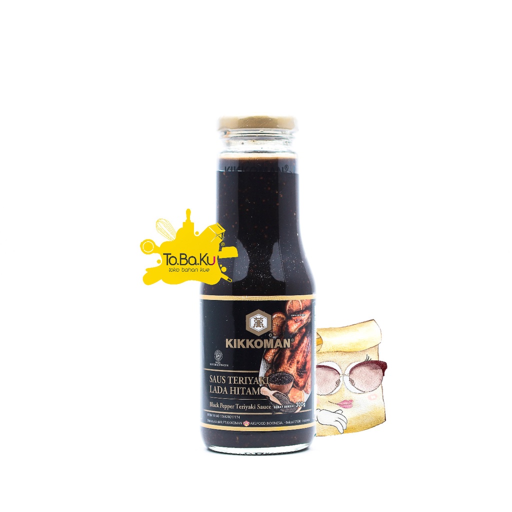 

Kikkoman Teriyaki Lada Hitam 300gr