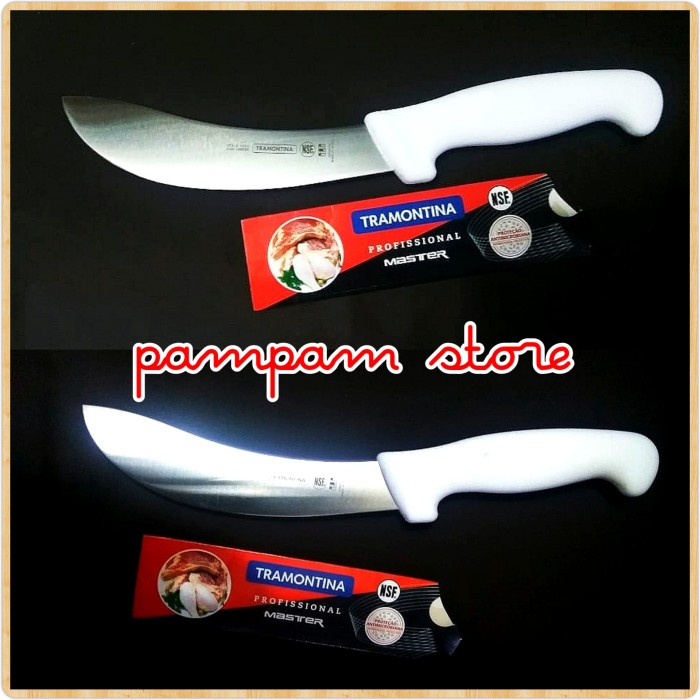 Pisau Seset Kulit - Skinning Knife Curve Tramontina - Pisau Seset Kulit - Vivistecolection