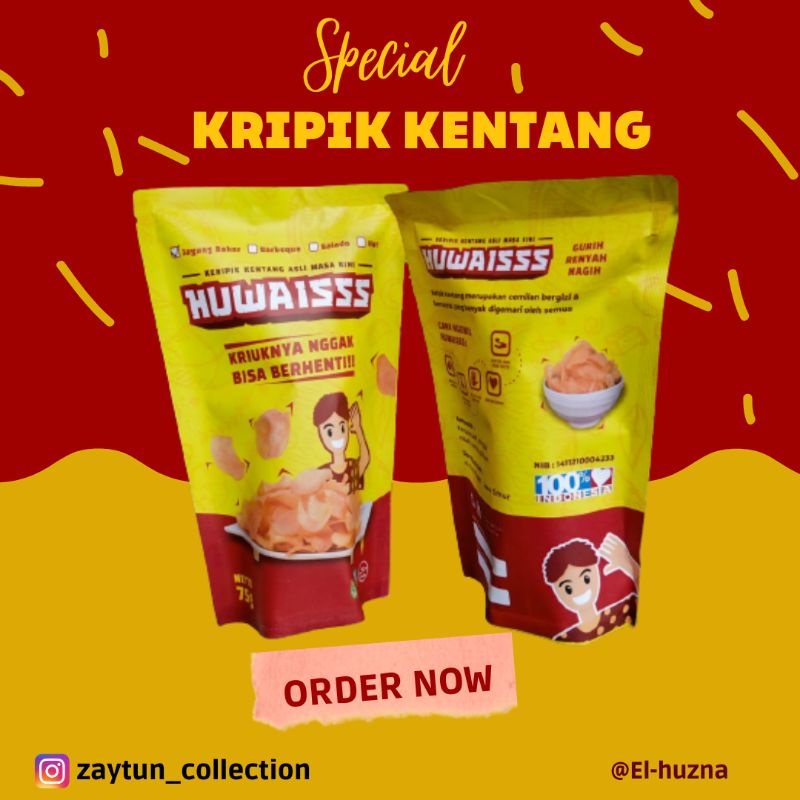 

Keripik Kentang _ Khas Pondok