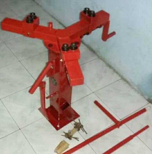 Tirechanger manual alat buka pasang ban