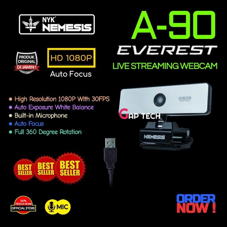 TERLARIS NYK NEMESIS NYK A-90 / A 90 / A90 EVEREST PROFESSIONAL STREAMER WEBCAM TERLARIS