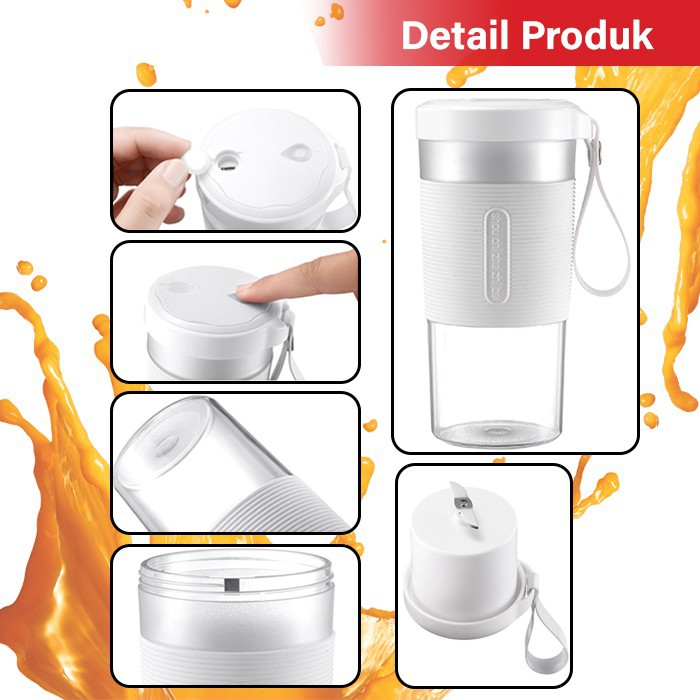 Juicer Cup Portable 300ml Daiweina Blender Juice USB Rechargeable