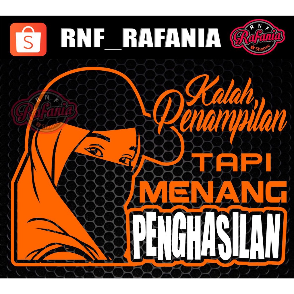 CUTTING STICKER KACA PINTU MOBIL KALAH PENAMPILAN TAPI MENANG PENGHASILAN