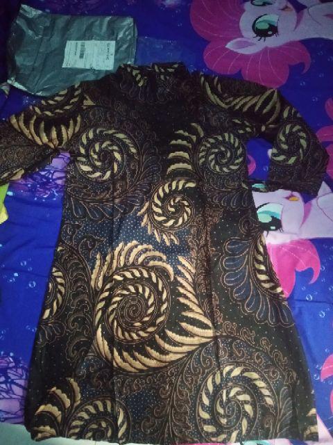 M L Xl Xxl Xxxl 4l 5l Maura Couple - Sania Ruffle Batik Couple Ori Garansi Termurah Shopee