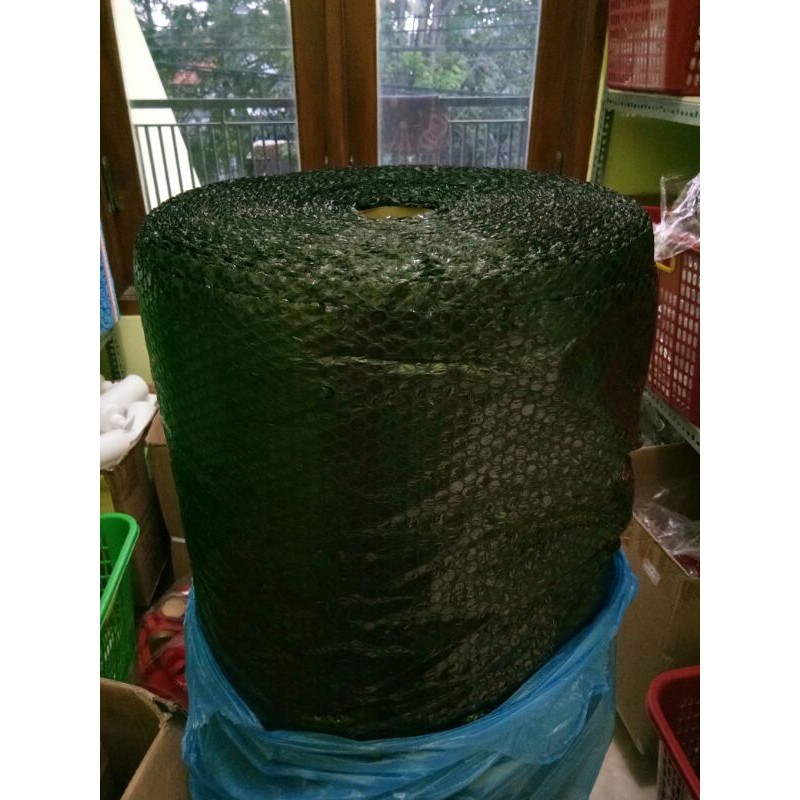 bubble wrap hitam (tambahan pengemasan)