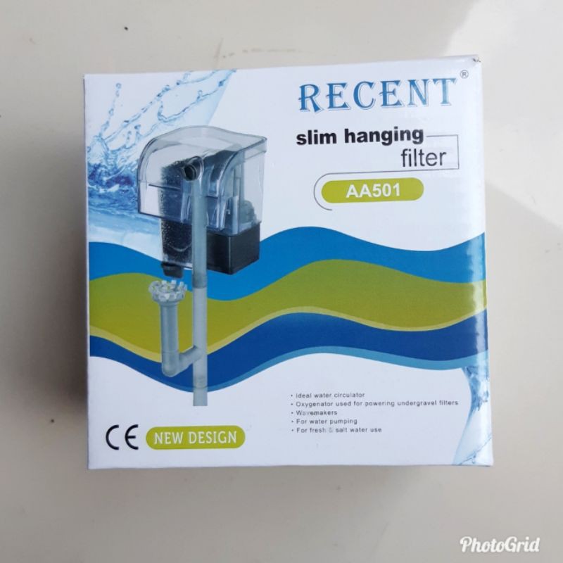 Mesin filter gantung AA501 - Mesin filter aquarium - mesin slim hanging