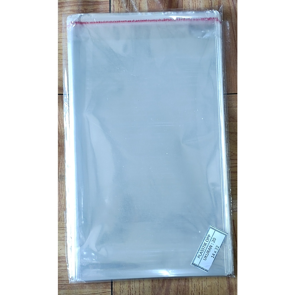 

Plastik OPP / Plastik Undangan Ukuran 14 x 22 Harga Murah