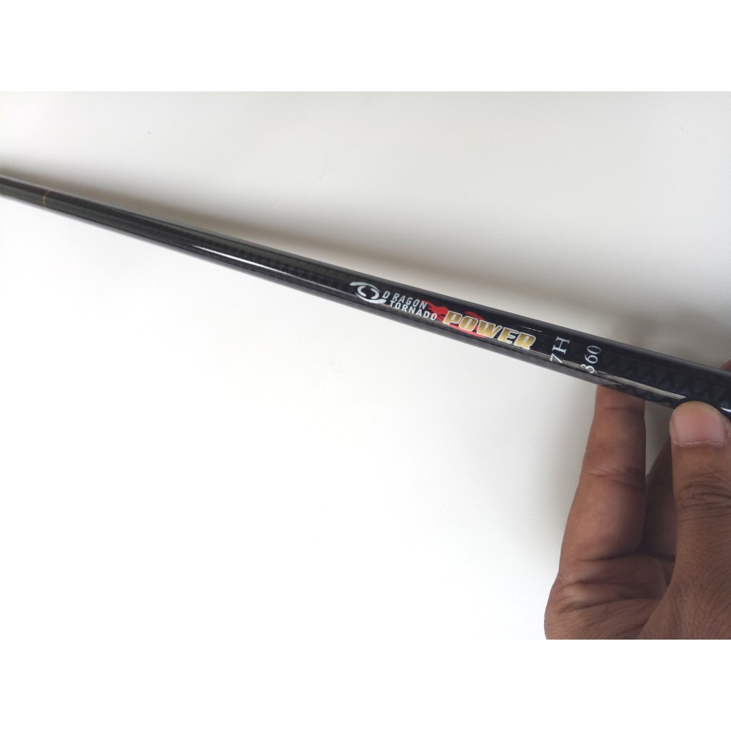 Joran Tegek Carbon VIP Tornado Dragon Power 360 450 540 Kuat Ringan Kualitas Terbaik