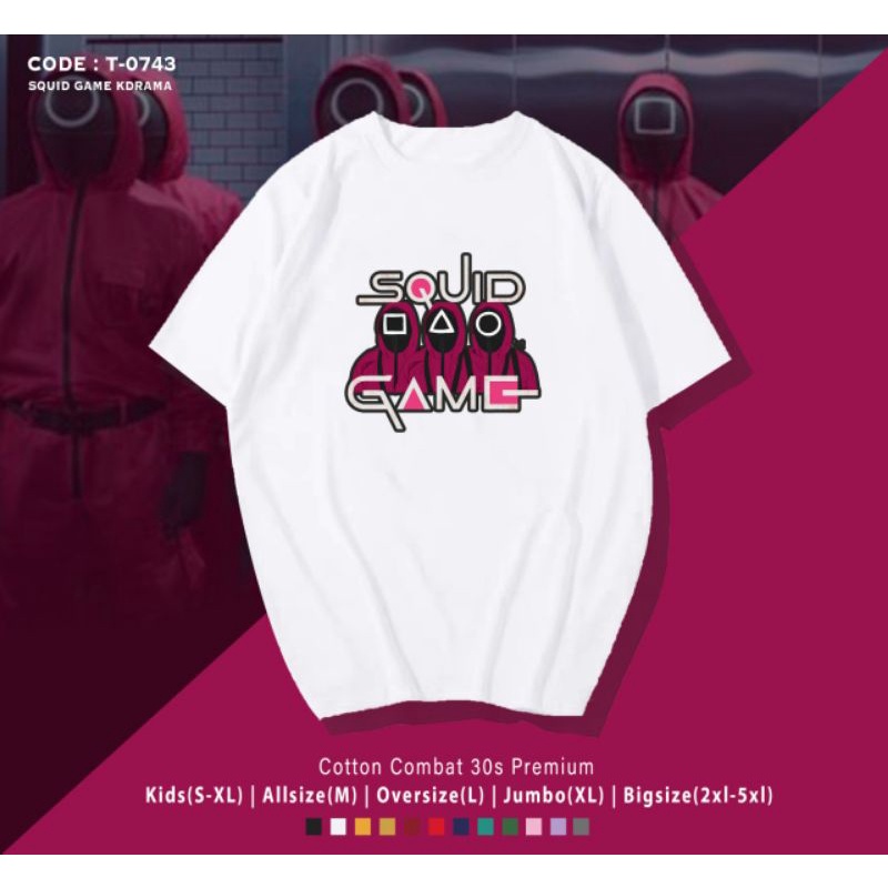 FREE CARD!!KAOS SQUID GAME MASK TOPENG FONT