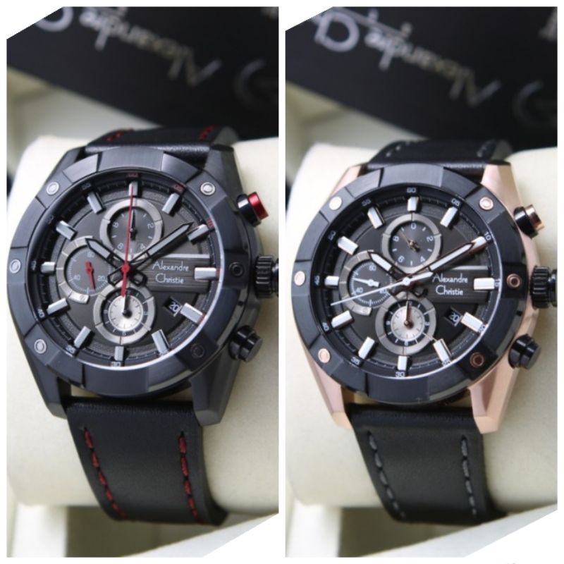 Jam tangan pria Alexandre Christie AC 6604 AC6604 Original Garansi Resmi