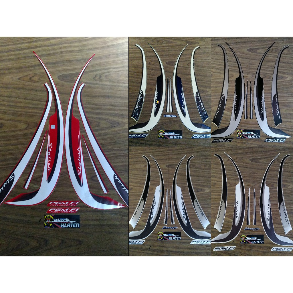 STRIPING SCOOPY STYLISH 2013