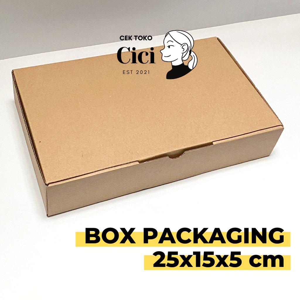 

Box Packaging Die Cut 25x15x5 cm