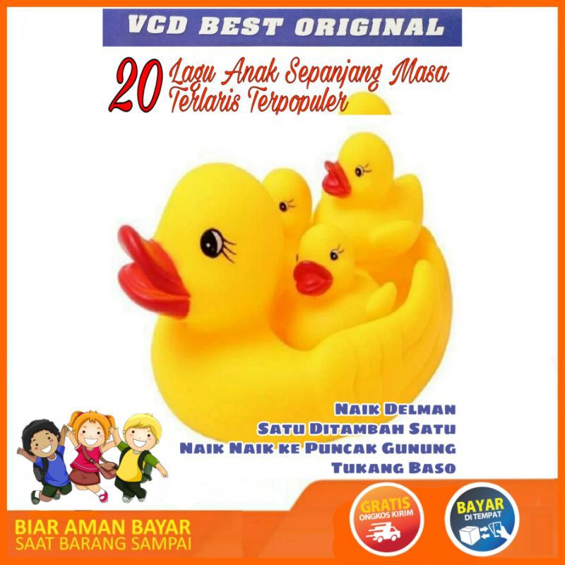 VCD LAGU BELAJAR SAMBIL BERNYANYI 20+2 TAMAN KANAK KANAK
