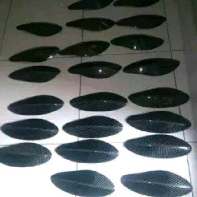 body protektor Carbon Xmax 250cc pelindung body samping Carbon keplar Xmax. side protector Xmax