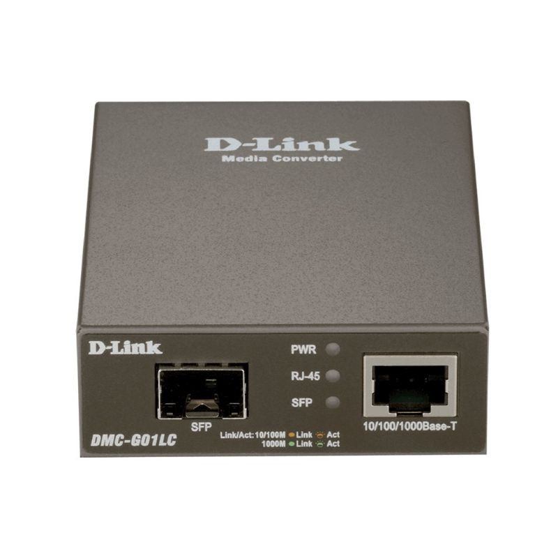 D-Link DMC-G01LC Media Converter SFP to Gigabit Ethernet