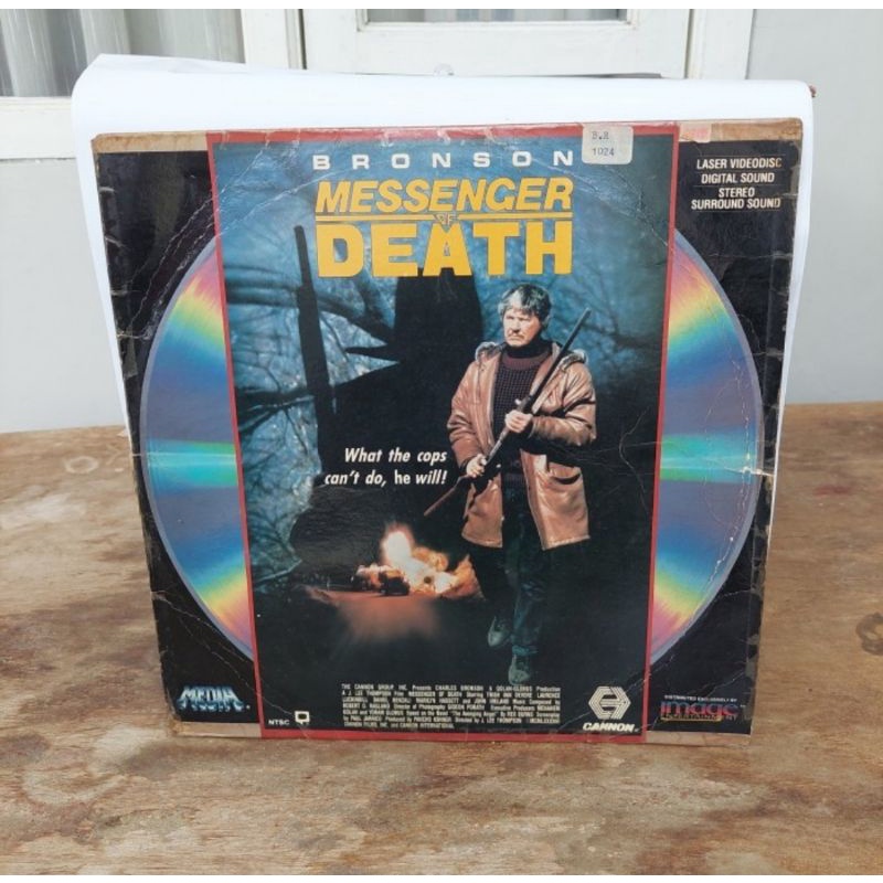 Kaset Laser disc Messenger of Death