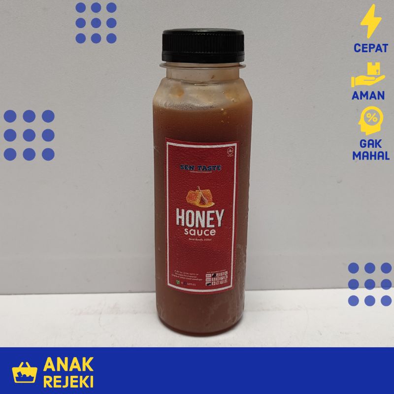 

SenTaste Honey Sauce 250ml - Saus Madu ala Pepper Lunch Steak BBQ Saos