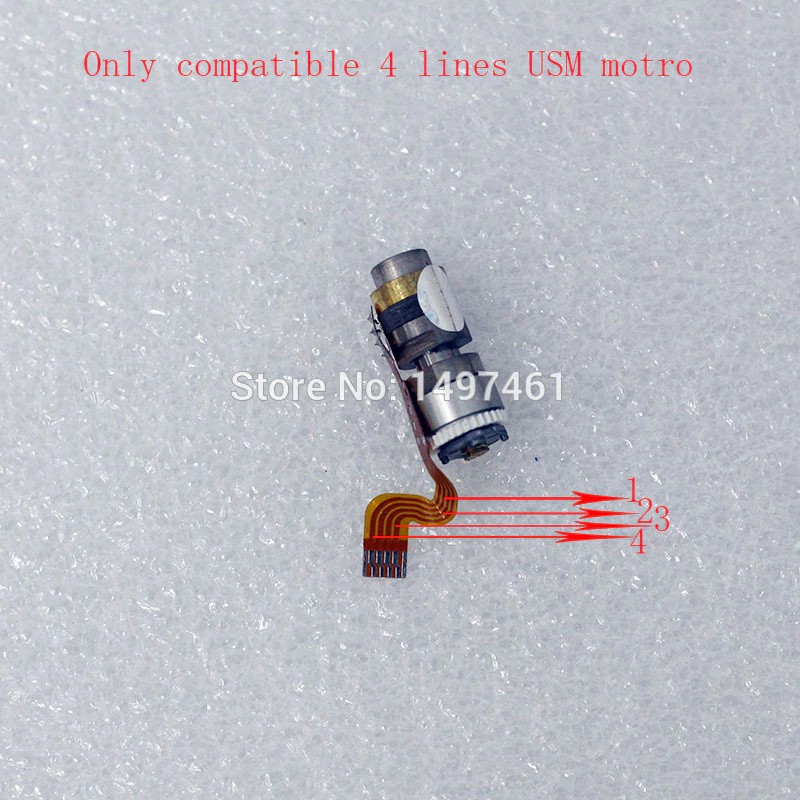 camera New Focus "USM" Ultra Sonic  Motor ( 4 lines cable ) repair parts For Canon 28-80mm 35-80mm
